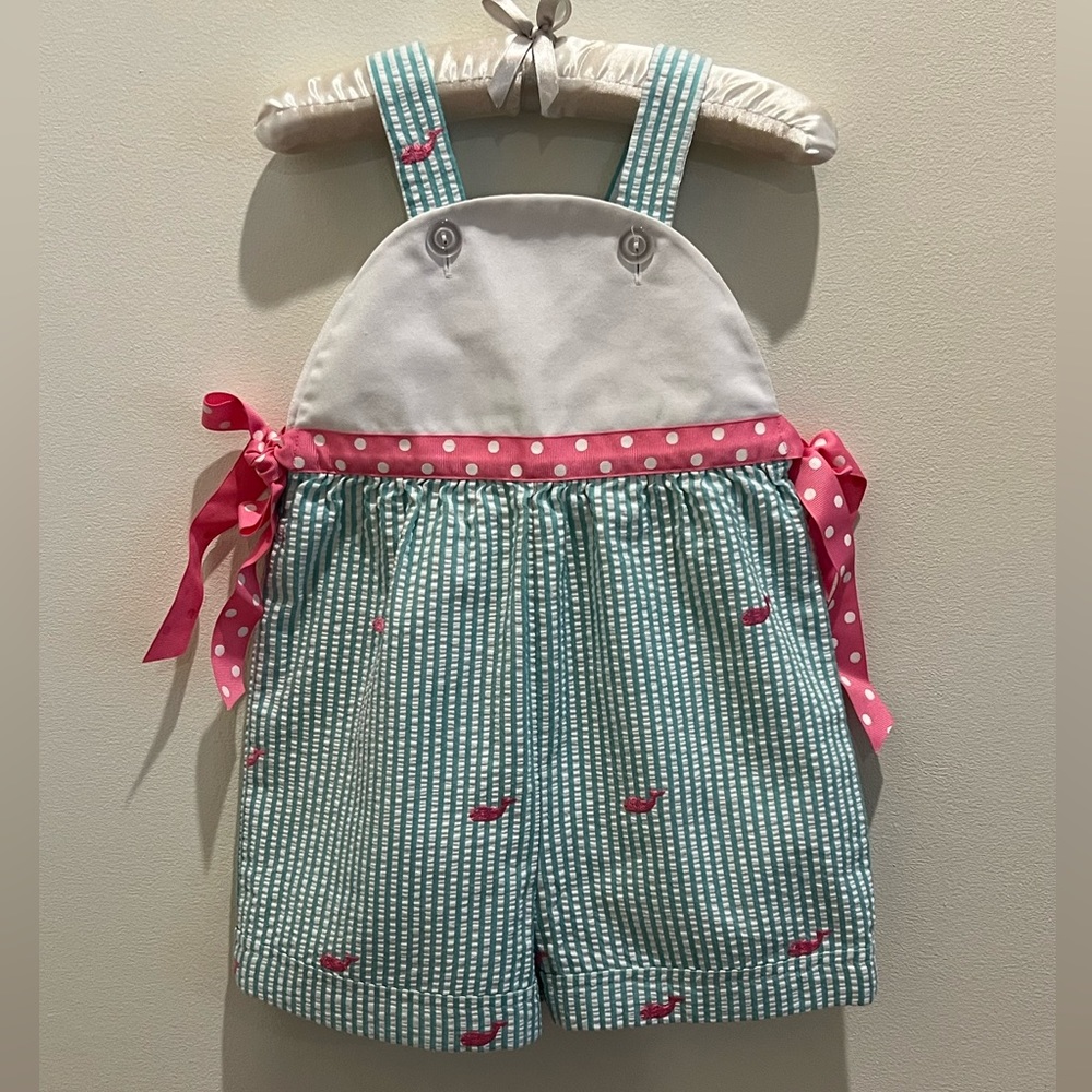 Kelly’s Kids Whale Romper Girl Size 4